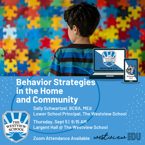 Westview EDU: Behavior Strategies in the Home and Community