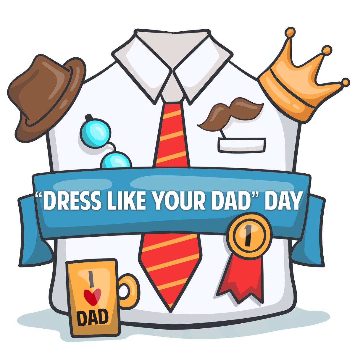 dress up like a dad