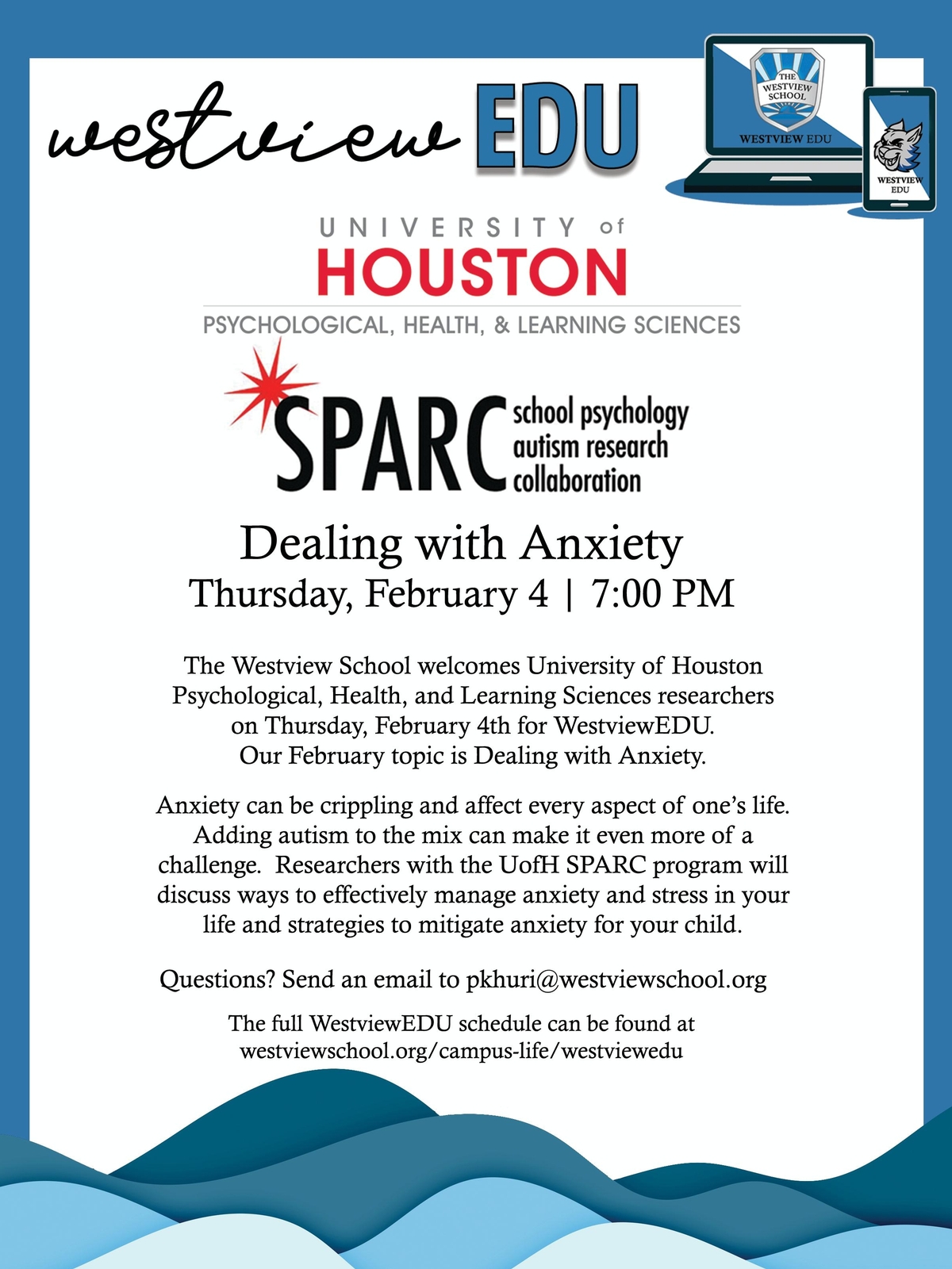 WESTVIEW EDU: Dealing With Anxiety