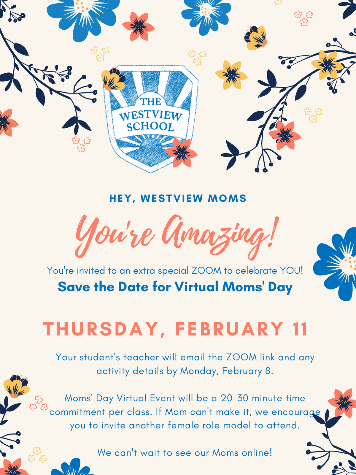 Moms' Day (Virtual)